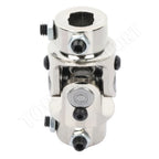 3/4" DD Chrome Universal Steering U-Joint Shaft