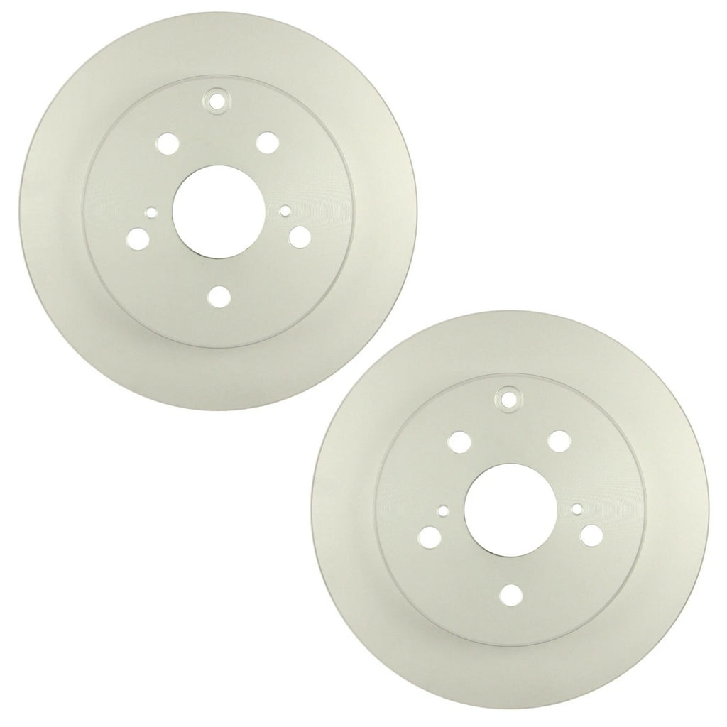 Set of 2 Bosch Rear Solid 281mm Disc Brake Rotors for Lexus HS250h Toyota RAV4