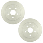 Set of 2 Bosch Rear Solid 281mm Disc Brake Rotors for Lexus HS250h Toyota RAV4