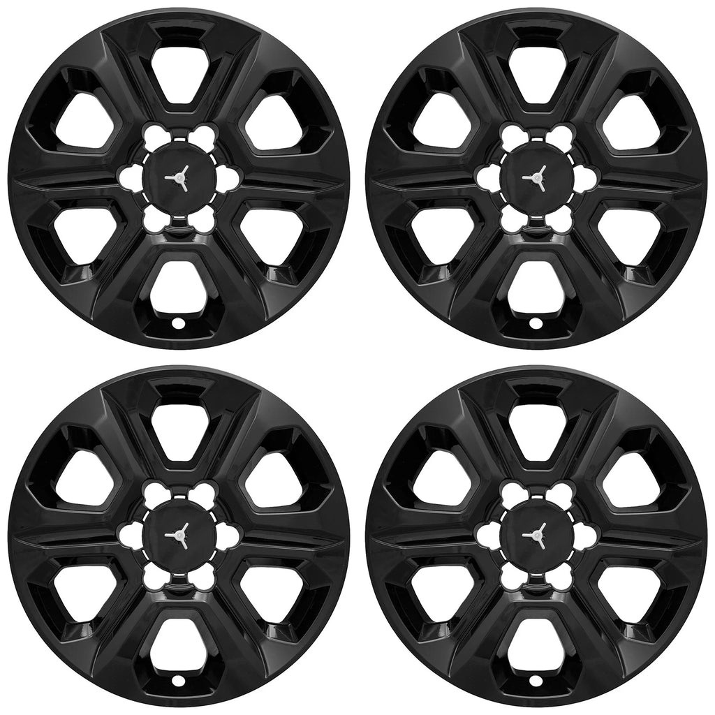 17" Gloss Black Wheel Skins for 2014-2021 Toyota 4Runner - UQSK0574