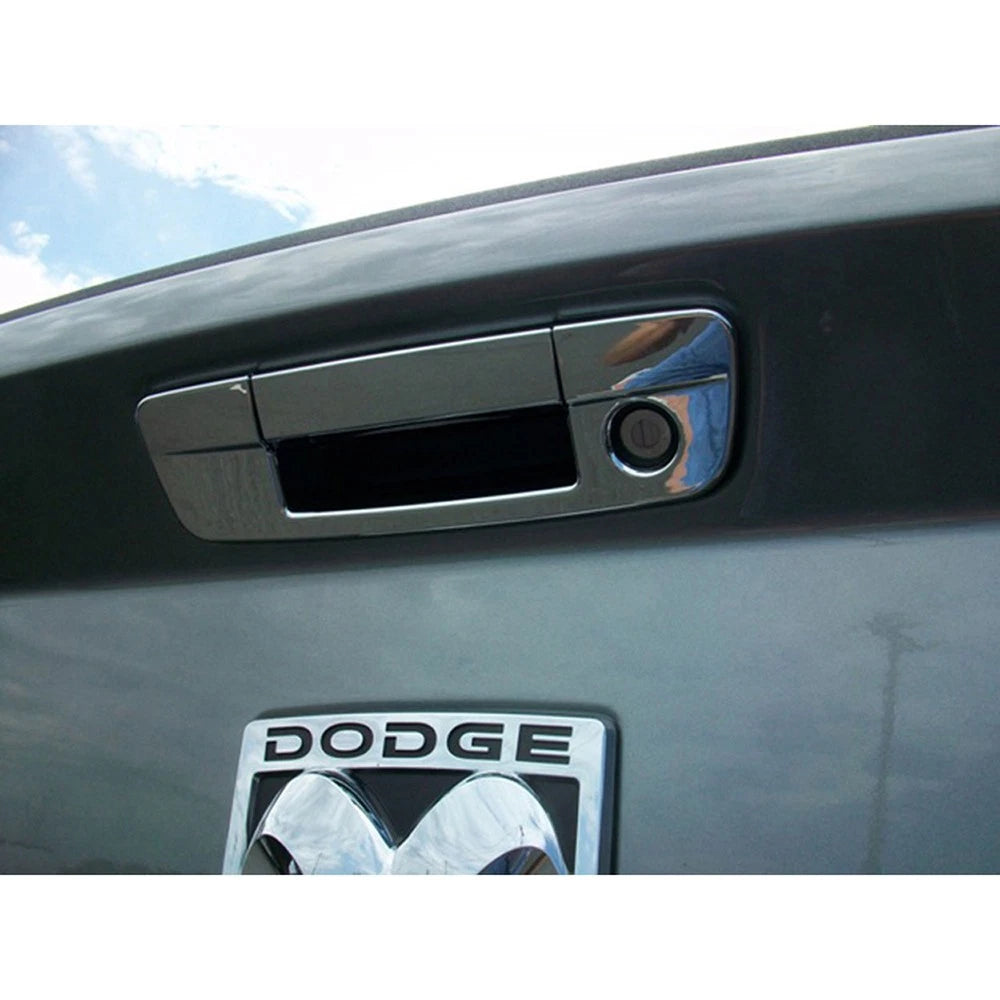 Tailgate Chrome Keyhole Cover Replacement for 2011–2018 Dodge Ram