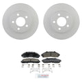 Front Rotors & Ceramic Disc Brake Pad Kit for Ford Explorer Ranger (1991–2011)