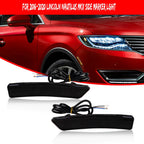 Smoked Lens Sequential LED Front Side Marker Lamp for Lincoln Nautilus (2016–2022)