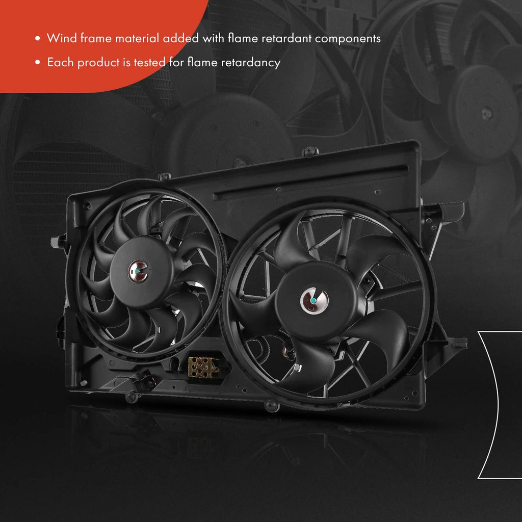 Dual Cooling Fan Assembly for Ford Focus (2000-2004)