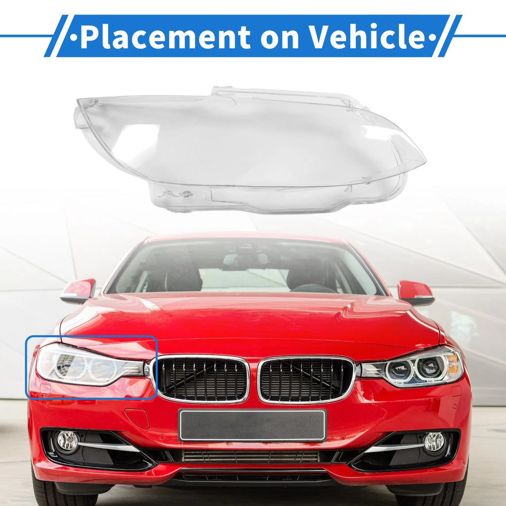 1 Pc Headlight Lens Cover for BMW M3 E92 (2007–2013) No. 63117182518