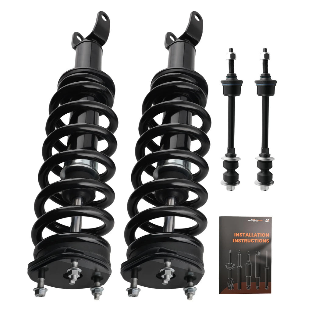 4X Front Strut & Sway Bar End Link Assembly for Dodge Ram 1500 4WD (2009–2010)