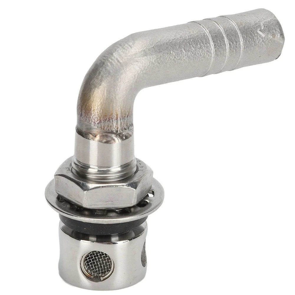 Fuel Tank Vent for Boat Yacht (Marine Grade Stainless Steel, 90 Degree)