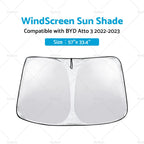 WindScreen Sun Shade for BYD Atto 3 (2022–2023) UV Block Foldable