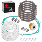 Heavy Duty Clutch Kit w/Gasket & Oil Filter for Kawasaki KLX110 (2002–2024)