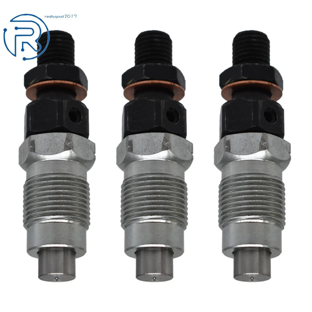 3X Fuel Injectors for Kubota D722