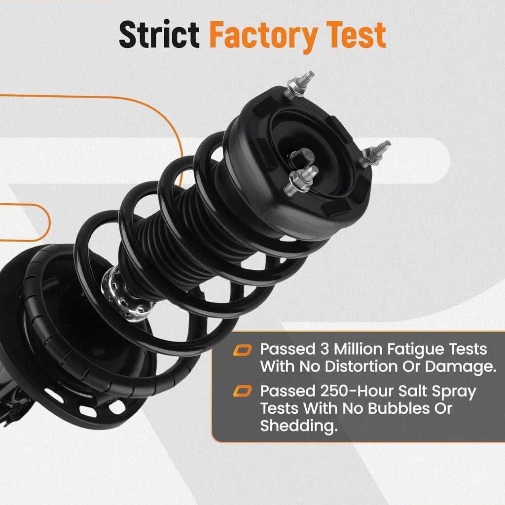 8pc Suspension Kit with Struts, Springs, Sway Bars for 2012-2017 Toyota Camry