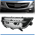 Front Bumper Grille with Chrome Surround for Mazda CX-9 (2010–2012)