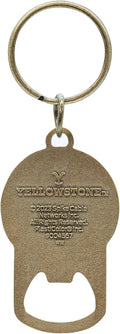 Yellowstone Logo Bronze Finish Bottle Opener Key Chain