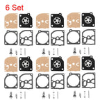 Set of 6 Carburetor Gasket for Stihl MS210 MS230 MS250 (RB-105)