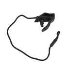 Black ABS Left Parcel Shelf String for A3 Sportback (2013–2016)