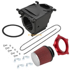 Air Filter Intake Holder Adapter w/ Air Box Assembly for Yamaha YFZ450 (2004–2013)