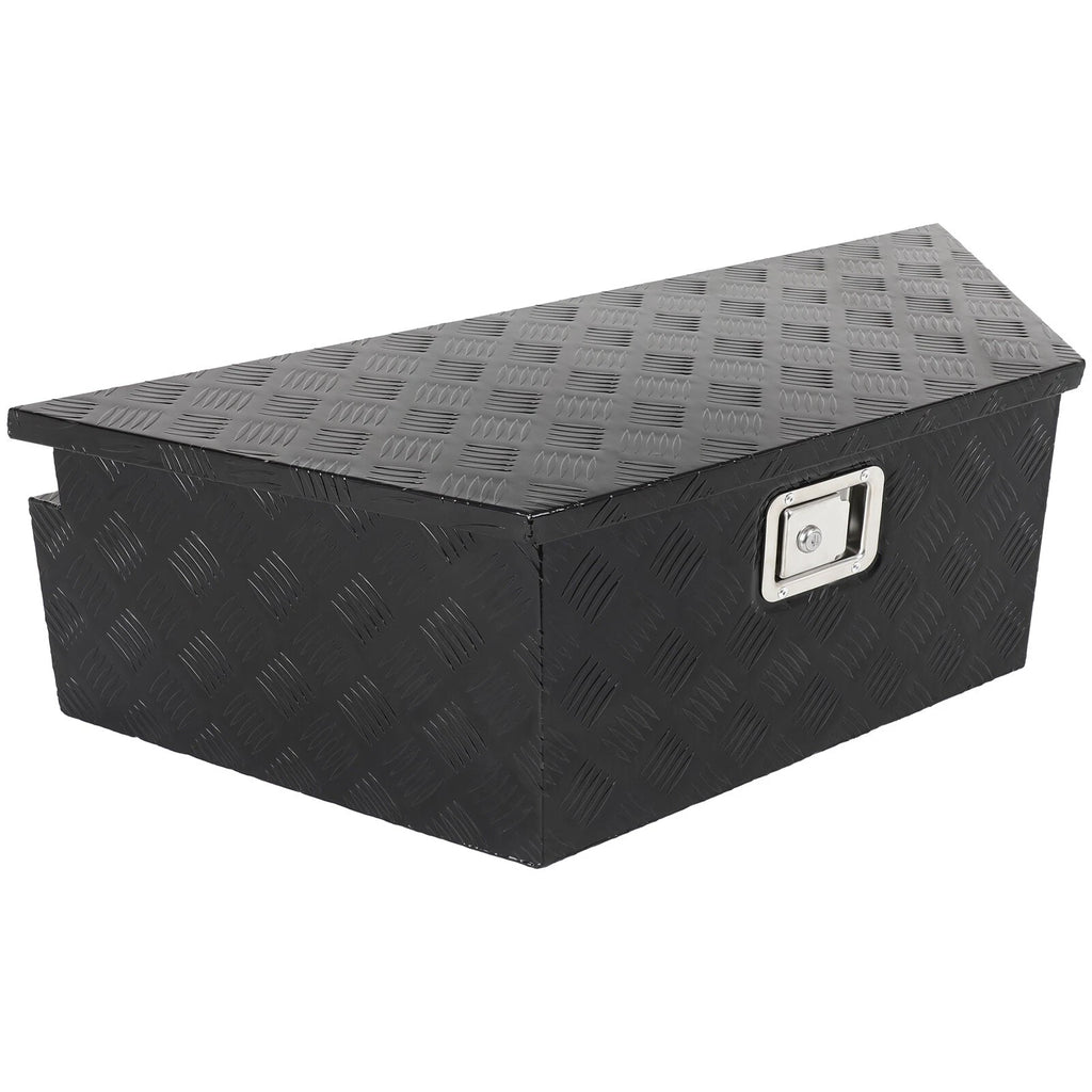 Aluminum Trailer Tongue Tool Box for Pickup Truck Bed Storage