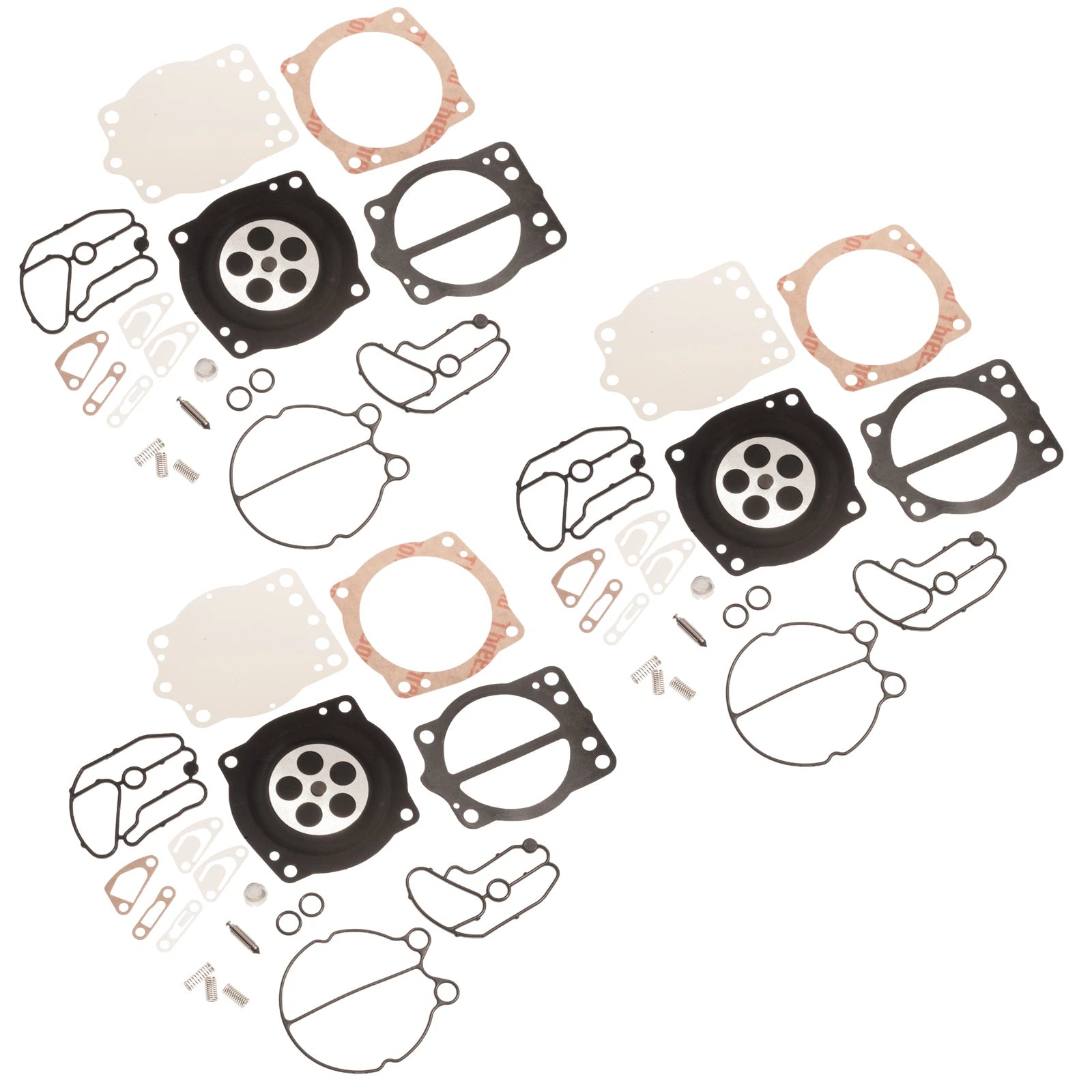 3-Pack Genuine Keihin CDK 2 Carburetor Rebuild Kit for Kawasaki 900 1100