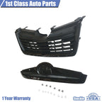 Glossy Black Front Bumper Upper Grille for Subaru Forester (2019-2021)