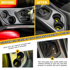Soft Yellow Car Interior Anti-Dust Mats Accessories for Dodge Challenger (2015-2023)