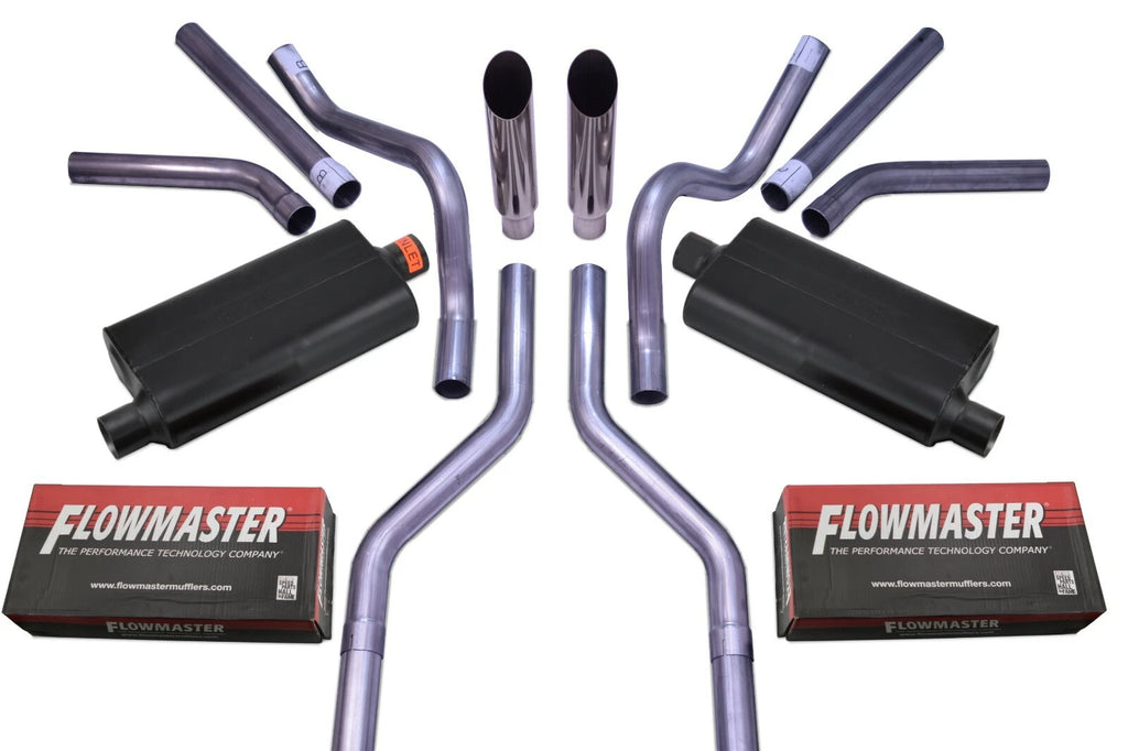 Dual Exhaust Kit for Chevy GMC C10 (1963–1972) - Flowmaster 50 Series