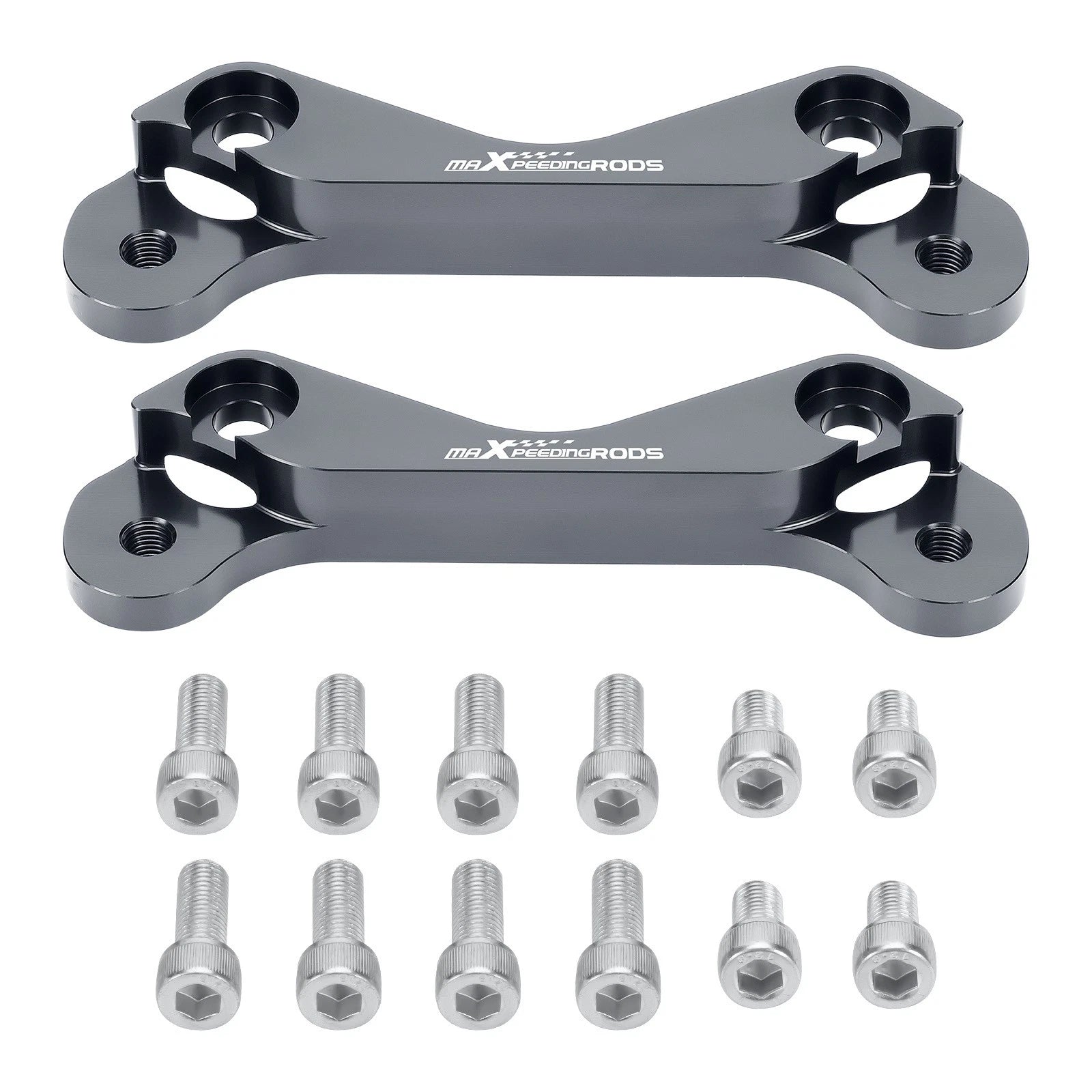 Brake Caliper Adapter for Subaru Legacy GT (2000–2008) 6061 Aluminum Gray