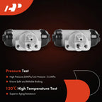 Drum Brake Wheel Cylinder Set for Nissan D21 Frontier (1986–1997)