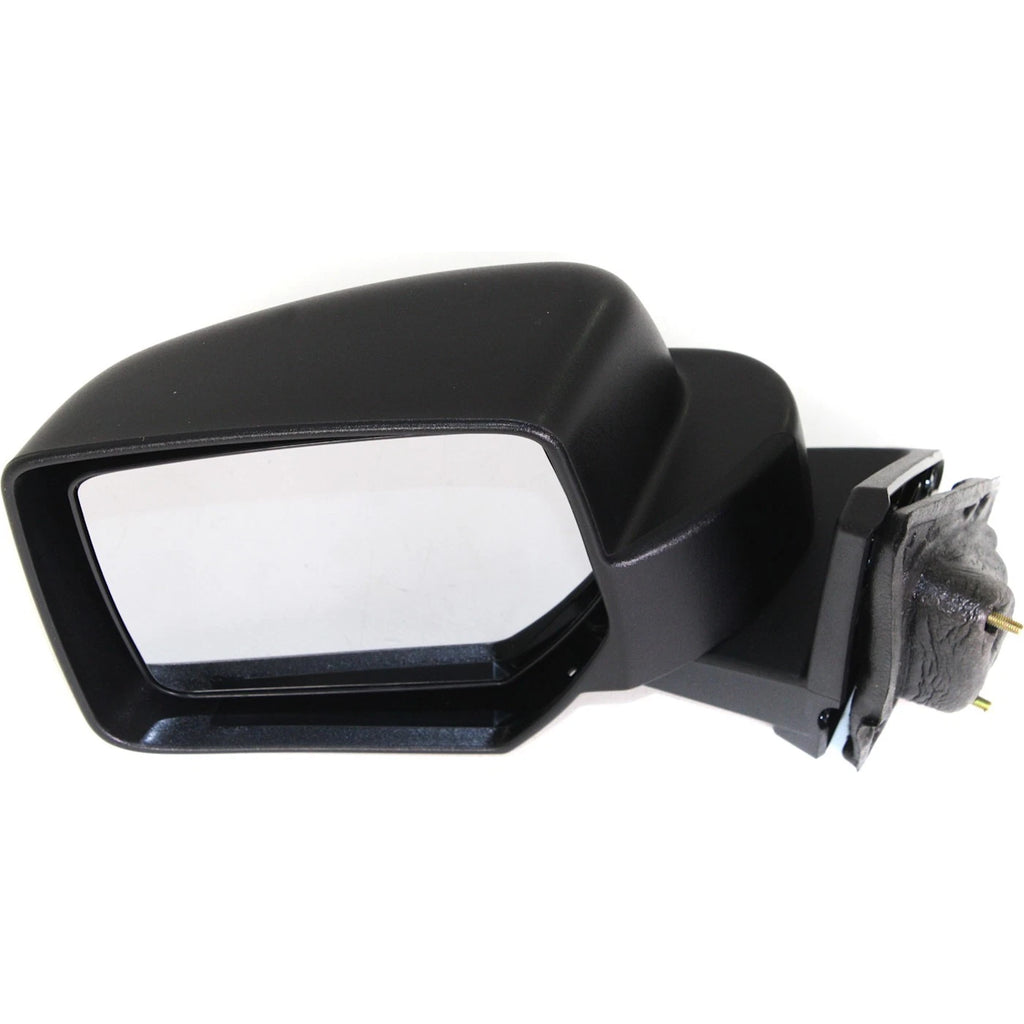 Manual Side View Mirror for Jeep Patriot (2007–2017) - Textured Black, Left