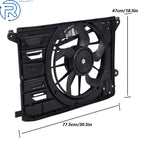 Radiator Cooling Fan for Ford Fusion Lincoln MKZ (2013–2020)