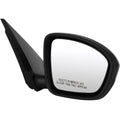 Right Side Mirror for Nissan Sentra (2020) - Power, Manual Fold, Black