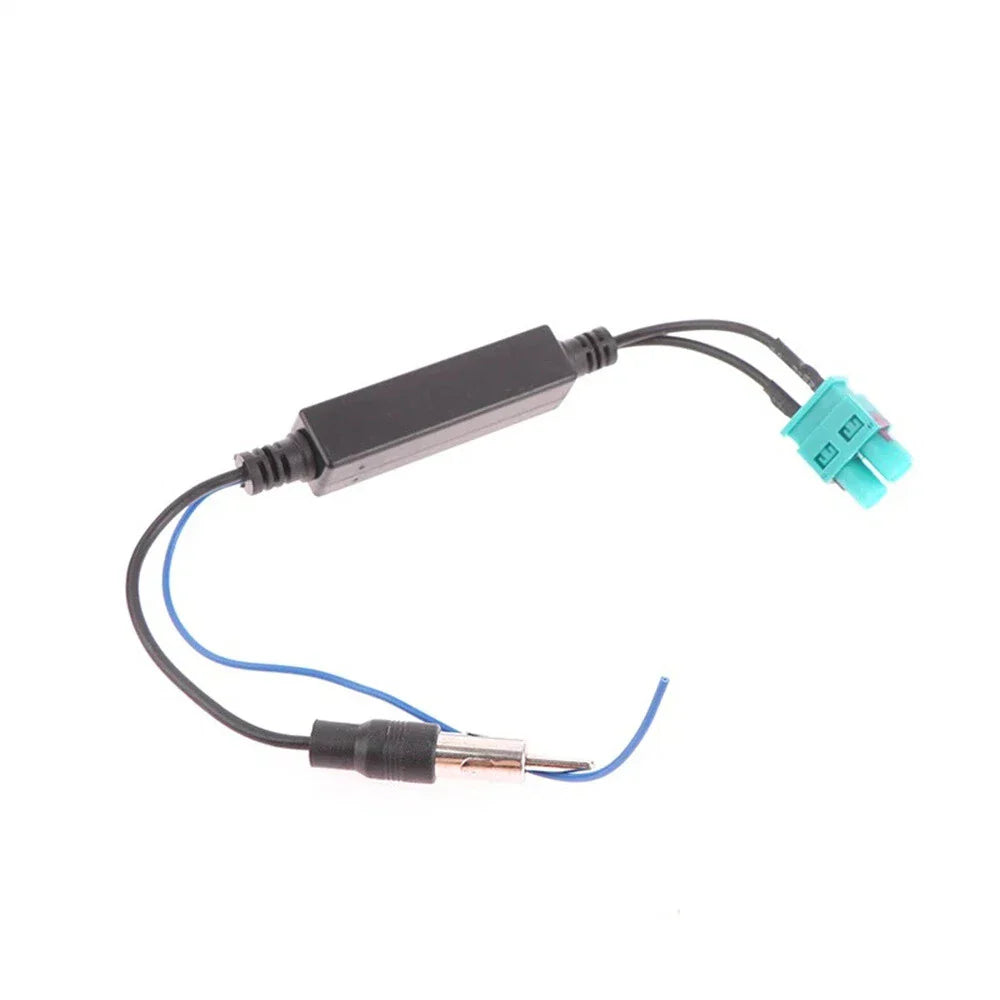 Radio Antenna Male Dual Fakra Amplifier Adapter for Diversity Antenna (N/A)