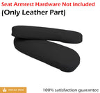 Front Seat Armrest Cover for Toyota Sienna (2011–2017) Black Leather Synthetic