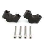 CNC Handlebar Raiser Clamp for Tiger Sport 660 (2022-2024) Black