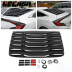 Rear Window Louver Sun Shade Cover for Honda Civic 2DR (2016–2020)