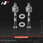 2X Front Inner Tie Rod End for Kia Forte (2010-2013)