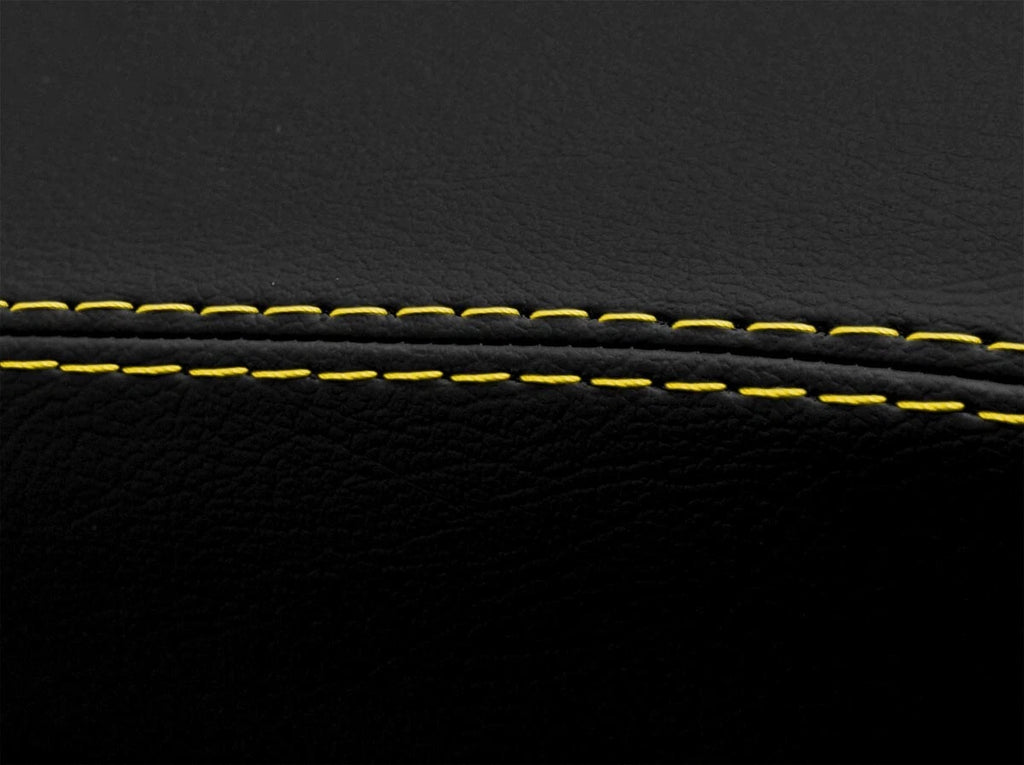 Leather Manual Shift Boot Cover for BMW E36 (1992–1999) Yellow Stitch