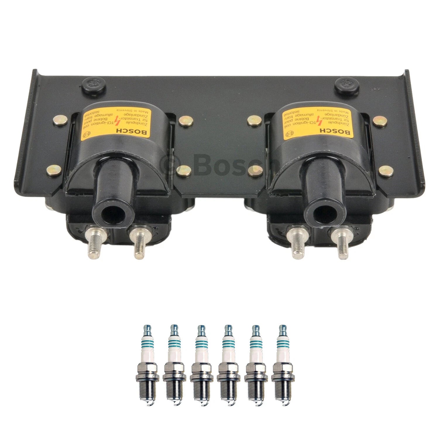 Ignition Coil & Iridium Spark Plug Kit for A6 NSX 911 H6 V6 (Bosch, Denso)