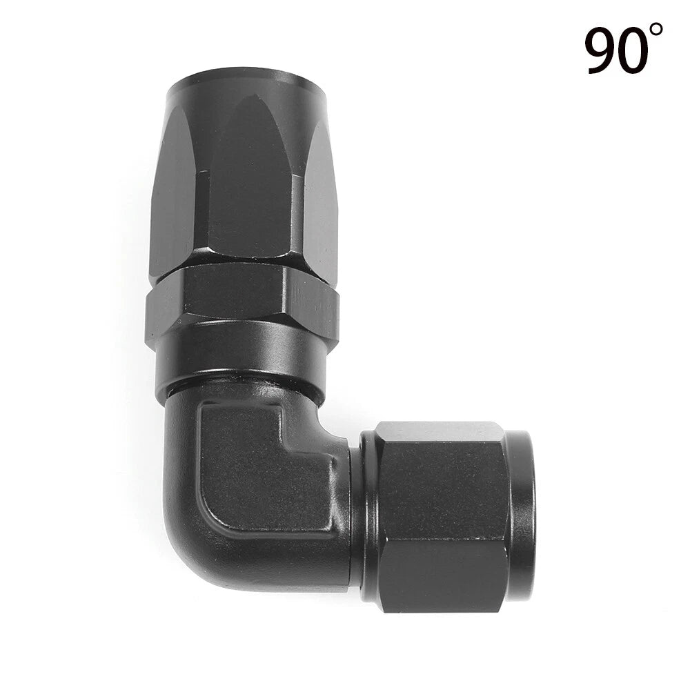 Swivel Hose End Fitting for AN4/AN6/AN8/AN10/AN12 (45/90 Degree)