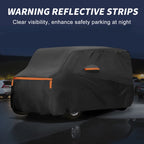 Waterproof Car Cover for Honda N-BOX (2012–2023) - Aluminum Film, Zipper
