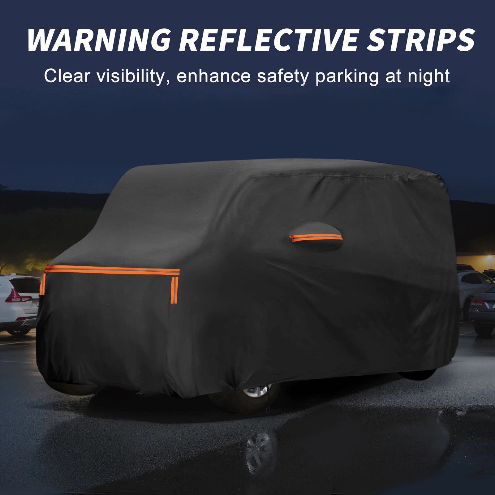 Waterproof Car Cover for Honda N-BOX (2012–2023) - Aluminum Film, Zipper