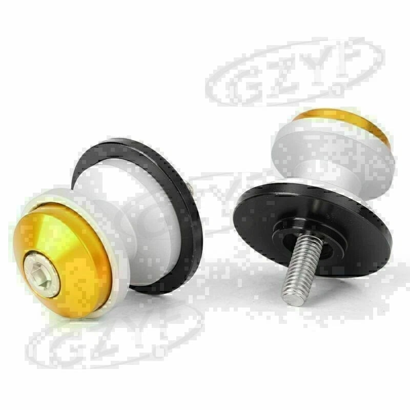 6mm Swingarm Spools Sliders for Yamaha YZF R6 (2003–2015) & R1 (2002–2015)