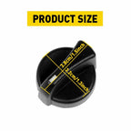 Set of 2 AC Knobs for Peterbilt 379 (2003â2006)