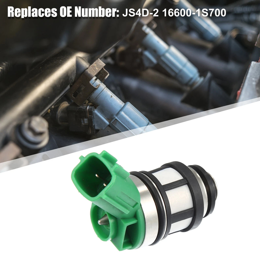 Set of 4 Fuel Injector Nozzles JS4D-2 16600-1S700 for Nissan Frontier (2005–2023)