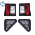 Front & Rear Light Kit for Bobcat S100 S130 S150 S160 (6670284, 7259523, 7259524)
