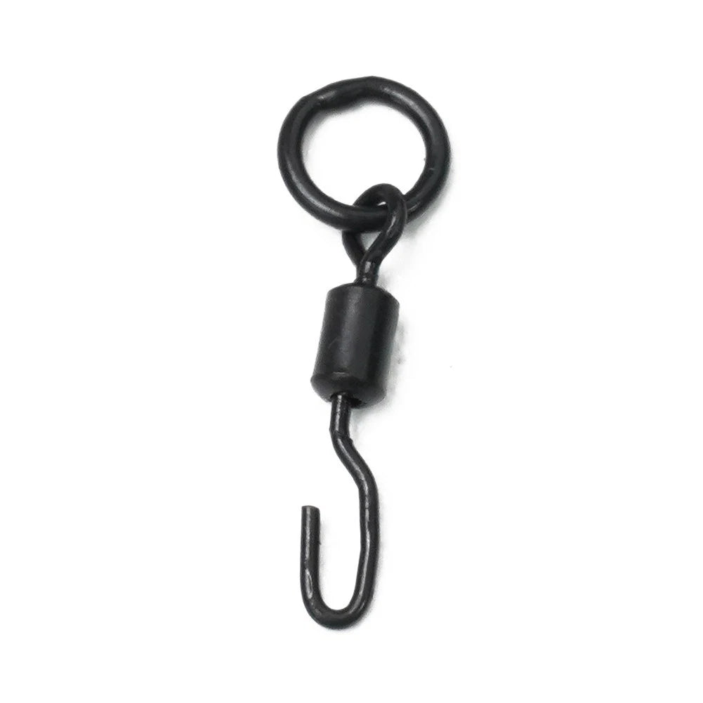 Set of 10 Spinner Swivels for Carp Fishing - Quick Change Alloy Copper
