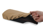 Fleece Console Lid Armrest Cover for Porsche 987 Cayman (2005–2012) Beige