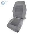 Set of 2 Gray Front Left Driver Seat Covers for Jeep Wrangler (2007–2012)