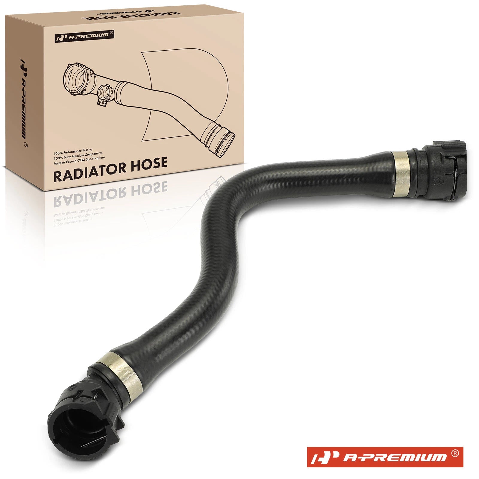 Lower Radiator Coolant Hose for BMW F22/F23 230i xDrive F30 330i (2013–2020)