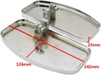 Front Footboard for Honda VTX 1800, 1300, VT400, VT750, Suzuki VL800, VL400, C50