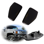 2X Smoked Lens Front Fender Side Marker Lights for Hummer H3 (2006–2010)